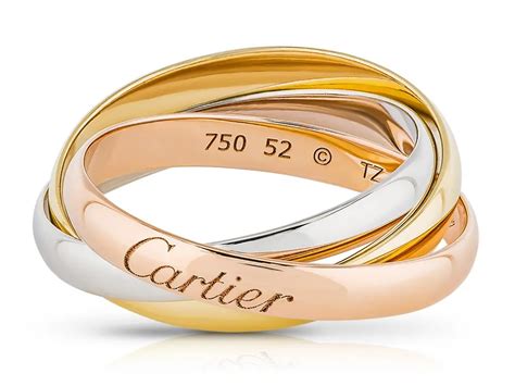 bague trinity cartier|trinity ring by cartier.